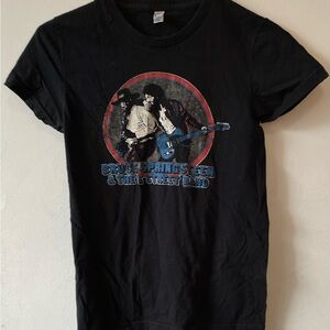 Bruce Springsteen & the E St Band, American Apparel Black Tee, Youth Medium